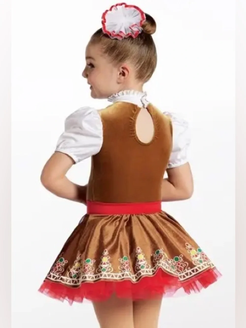 Weissman Showtime Gingerbread Girl dress
